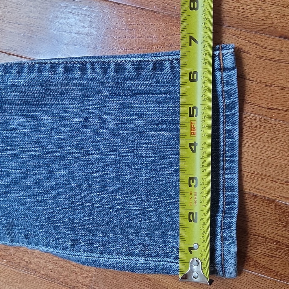 Lucky Brand Low Rise Light Wash Bootcut Jeans Whiskered Sz 26 - Picture 13 of 16